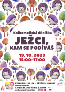 Knihomolická dílnička - Ježci, kam se podíváš.